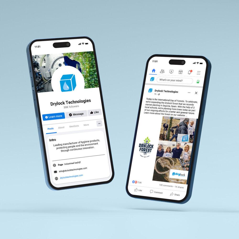 Drylock Technologies Facebook post