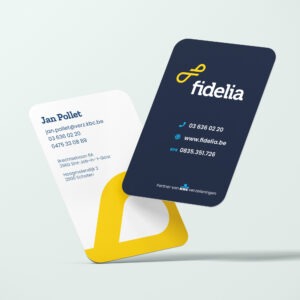 Fidelia Naamkaartjes by JamesBold.agency