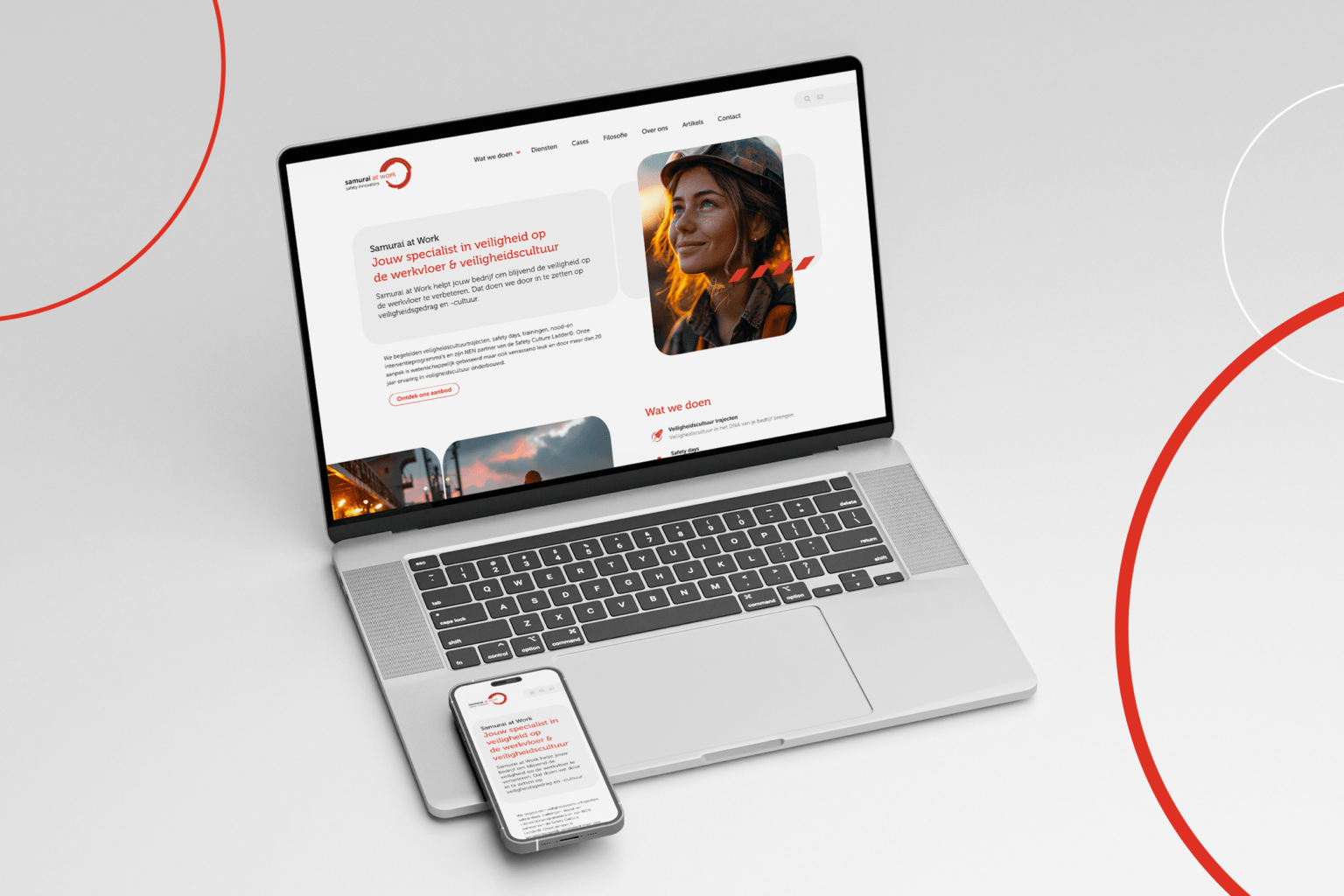 Samurai at Work Website by JamesBold.agency